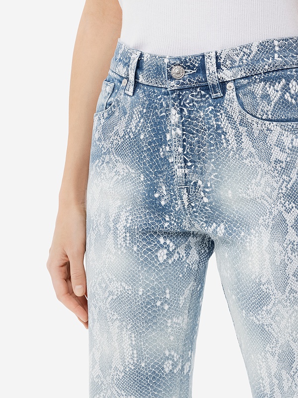 Джинсы жен 7 For All Mankind JSSTC100CO LIGHT BLUE - 5