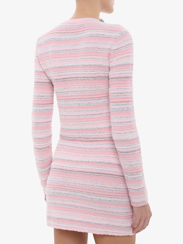 Кардиган жен Self-Portrait SS26-188C-P PINK - 4