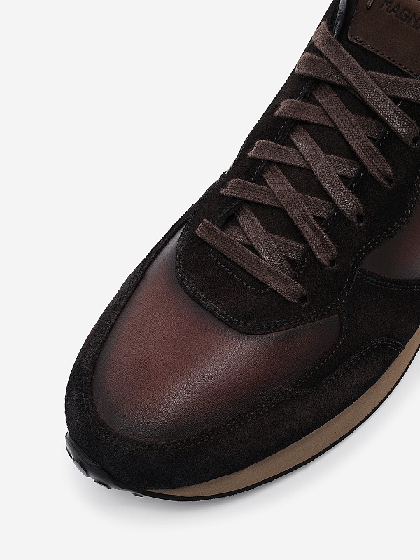 Кроссовки муж Magnanni 26313 770ME MARRON TODO - 5