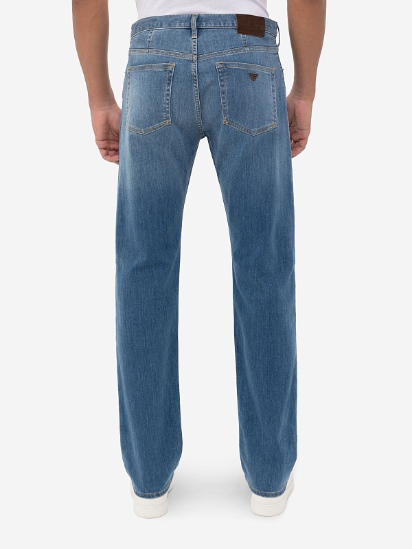 Джинсы муж Emporio Armani 8N1J21 1G0LZ 0943 DENIM BLU CH - 4