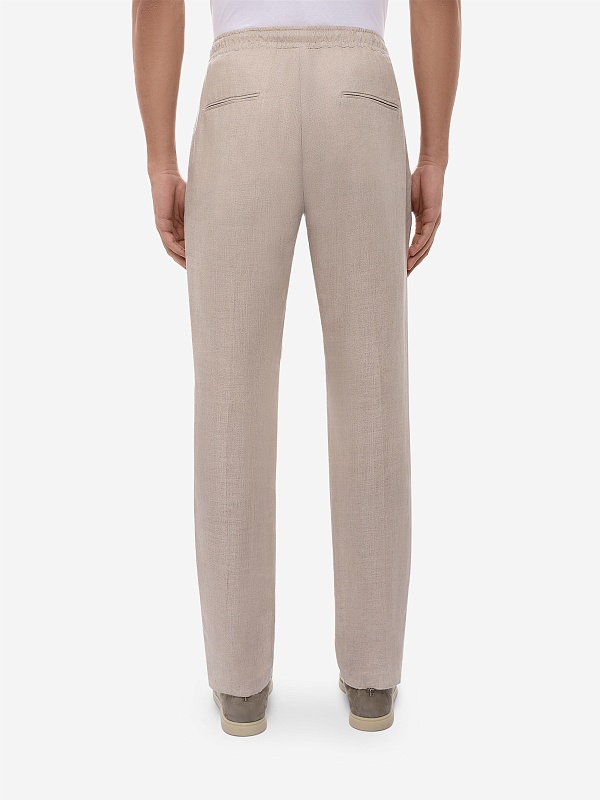 Брюки муж Fefe Napoli PTLMOLLA90 BEIGE - 4