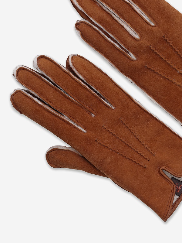 Перчатки жен Portolano 4341 COGNAC 4 - 2