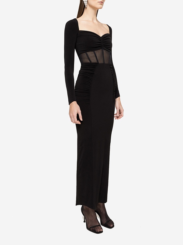 Платье жен Nissa RS16072 black - 1