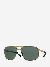 Ic Berlin IB Henry Matt Gold Black Green Polarized Donnerstag