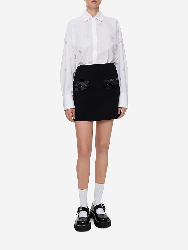 Юбка жен MSGM 3741MDD13X 247621 99 - 1