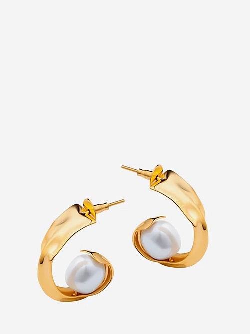 Серьги жен MISHO MOTE02 Gold - 0