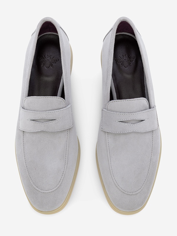 Лоферы жен Bougeotte LGSSUSV194FG Light Grey - 2