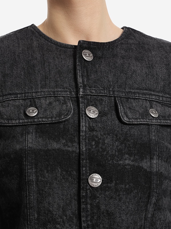 Куртка джинсовая жен Diesel A21616 007DB 02 - 5