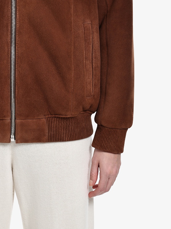 Дубленка жен Burka K-1467F-70BU Коричневый - 4