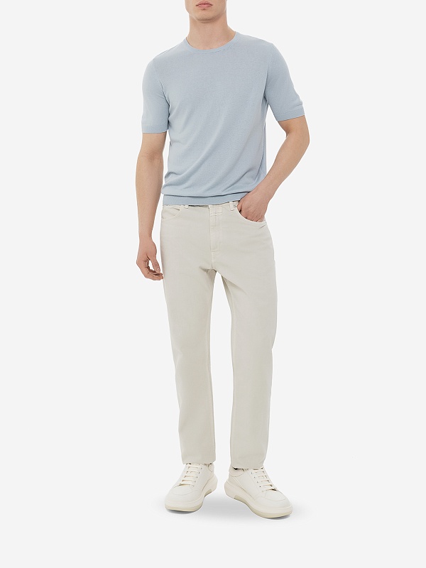 Джемпер с коротким рукавом муж Barba Napoli 2350343512 508 - 2