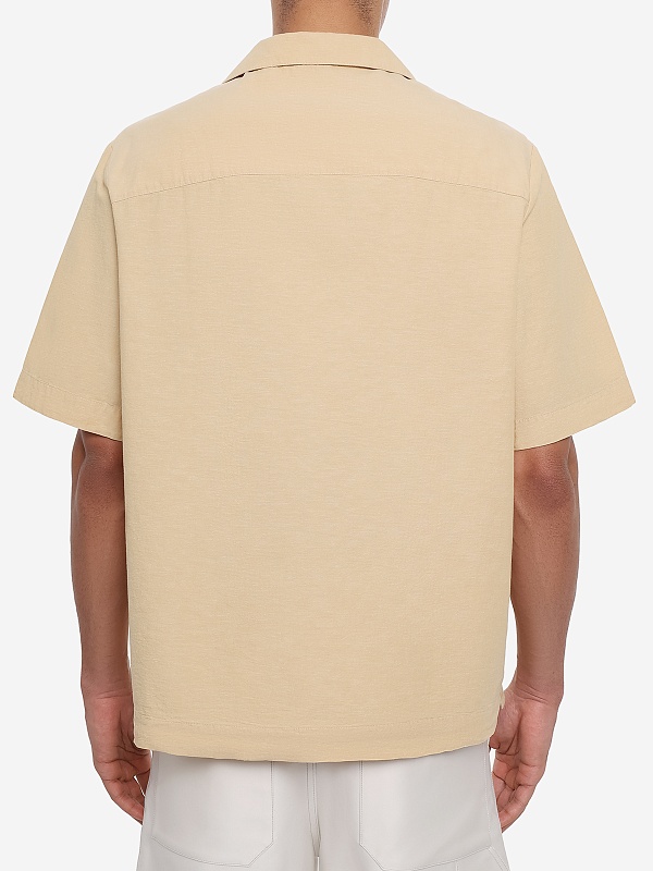Рубашка муж A.P.C. COHNN-H12649 BAA BEIGE - 4