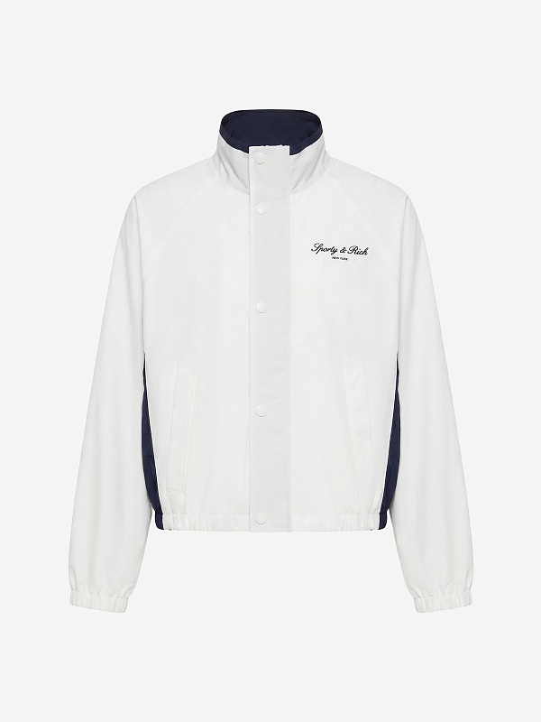 Ветровка жен Sporty & Rich JA075710329WH22 White/Navy Navy - 0