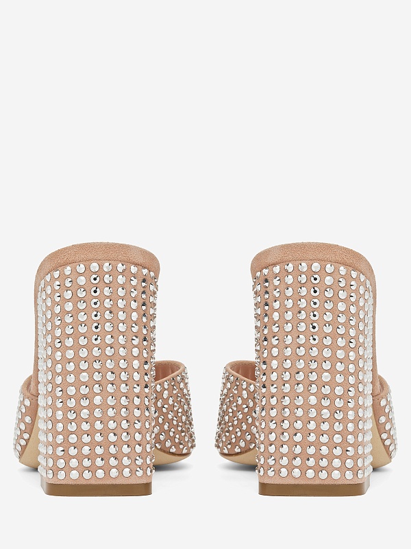 Мюли (каблук) жен Paris Texas PX947 XSACH ROSE ROCK DIAMOND - 4