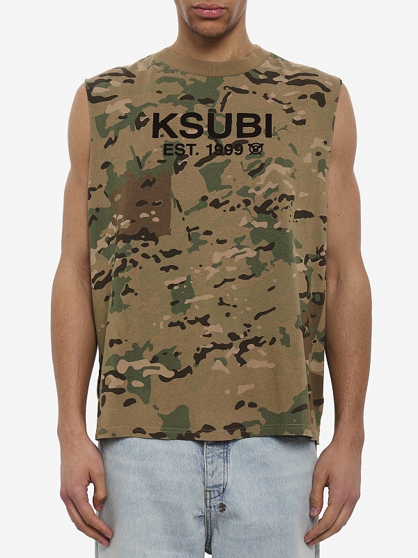 Майка муж Ksubi MSP26TA001 GREEN - 3