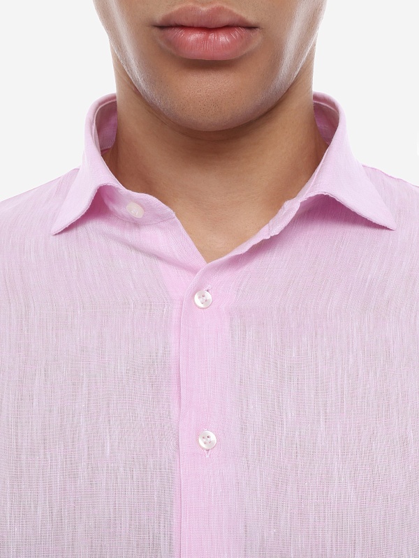 Рубашка муж Fefe Napoli CL121 PINK - 5