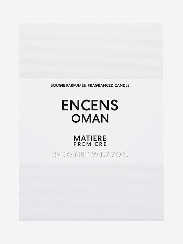 Свеча унисекс MATIERE PREMIERE 3760428940483 ENCENS OMAN 220г - 1