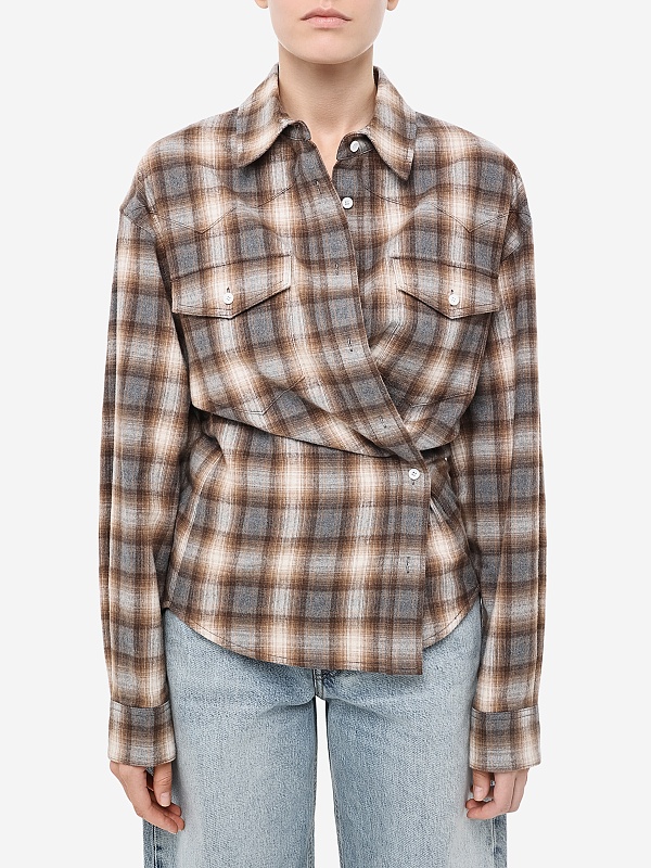 Рубашка жен Juun.J JW5964W07 Beige A - 2