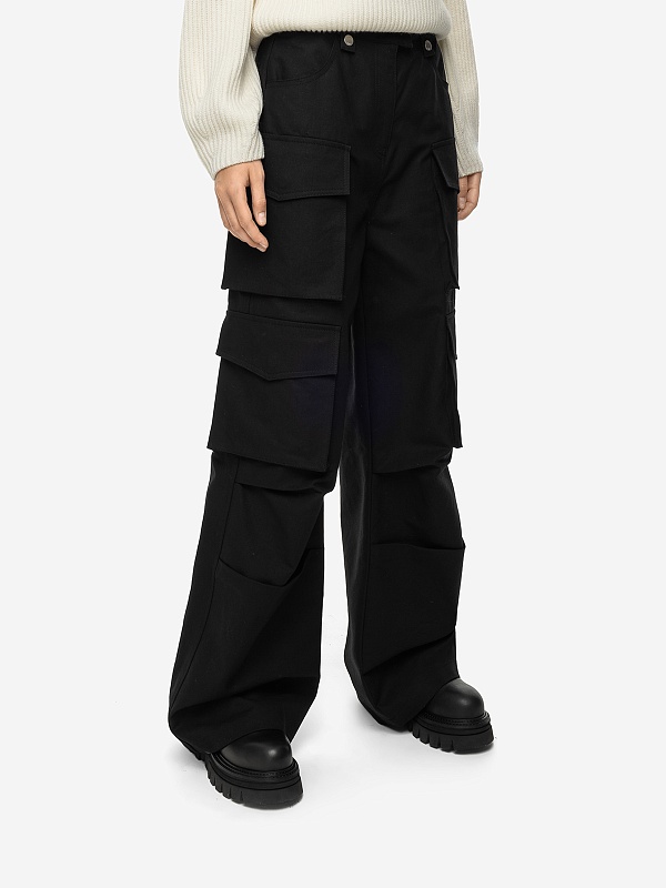 Брюки жен LVIR LV24S-PT11 BLACK - 3