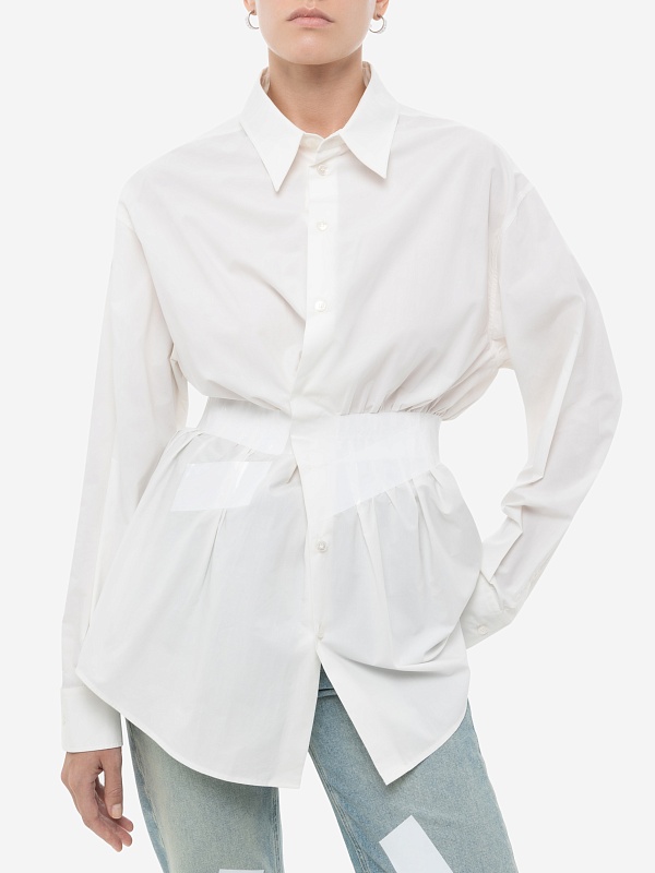 Рубашка жен MM6 S52DT0045 M35256 101 - 2