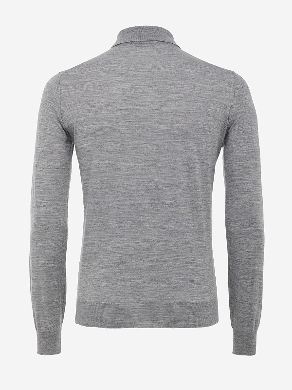 Поло с длинным рукавом муж Filippo De Laurentiis PL1ML LSC18R 940 grey - 1