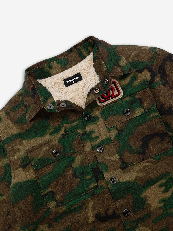 Рубашка мал Dsquared2 DQ1916 D0A56 DQC03 - 2