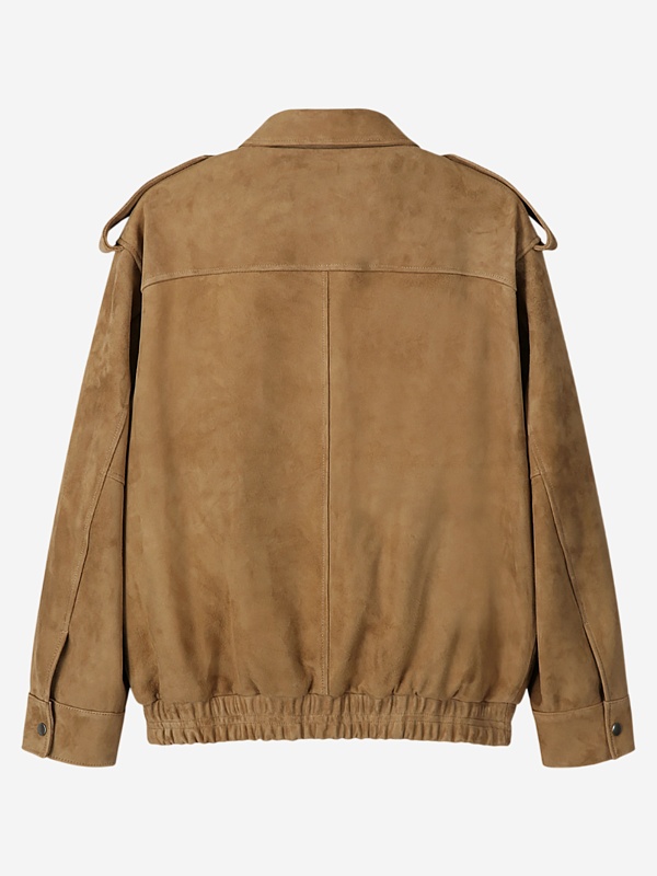 Куртка кожаная муж Tonywack WBF12LJ401 CAMEL - 1