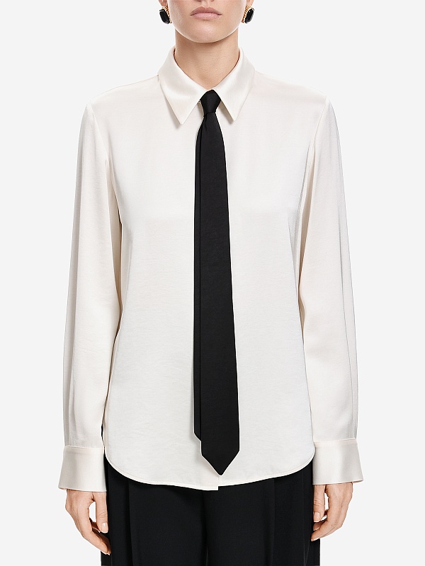 Блуза жен EENK ELS-1P350-SH01-IV Ivory - 3