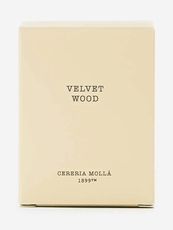 Свеча унисекс Cereria Molla 1899 MI5540 Velvet Wood 70г - 1