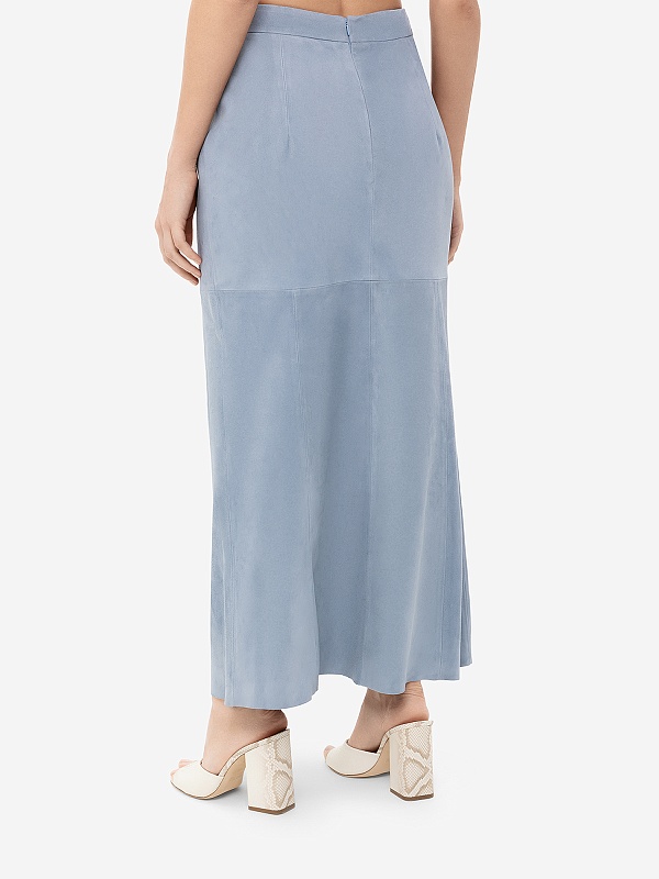 Юбка жен Burka an-2418 Голубой - 4