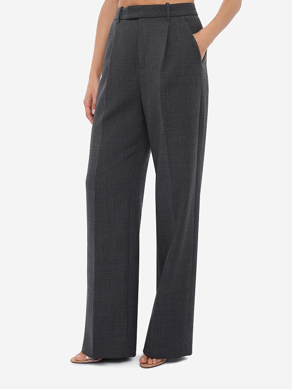 Брюки жен Self-Portrait AW26-067P-GR GREY - 3