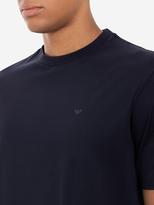 Футболка муж Emporio Armani EM000079 AF10094 UB118 ICONICO 0920 BLU NAVY EA - 5