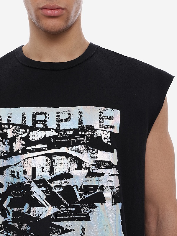 Майка муж PURPLE P103-TBIF226 BLACK - 5