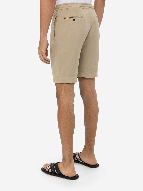 Шорты муж Officine Generale S25MSHT802 KHAKI - 3