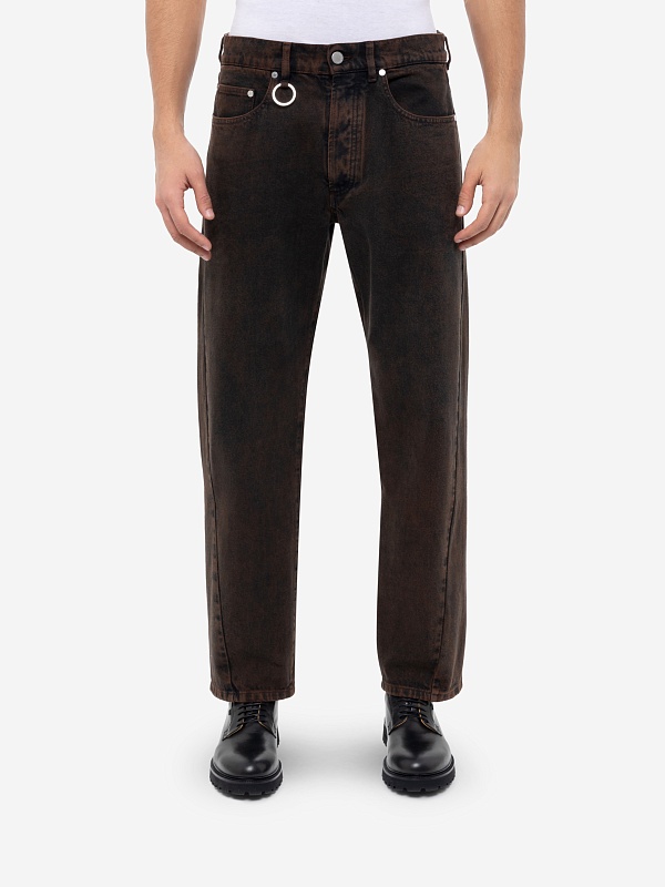 Джинсы муж Etudes Studio H25MMTRO571-70 DK BROWN - 2