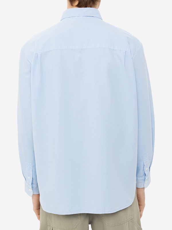 Рубашка муж A.P.C. COHAH-H12599 BAA LIGHT BLUE - 4