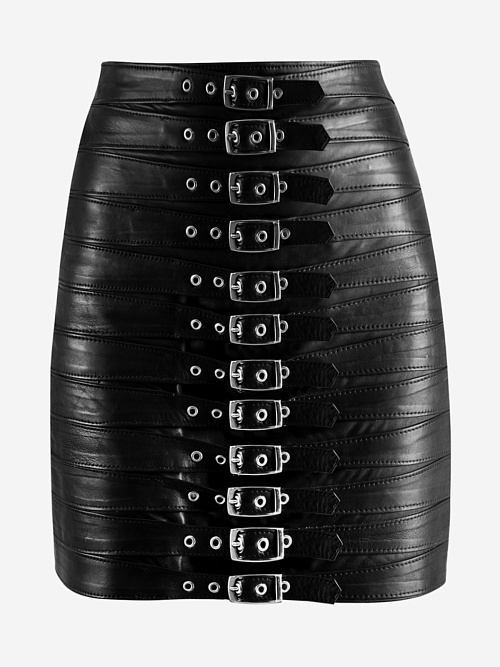 Юбка жен MANOKHI A0000033 BLACK - 0