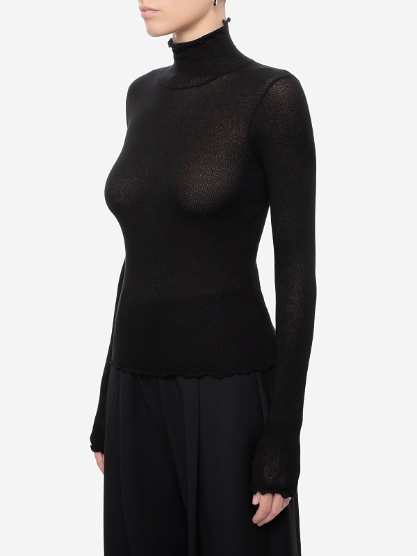 Водолазка жен LVIR 154202 BLACK - 2