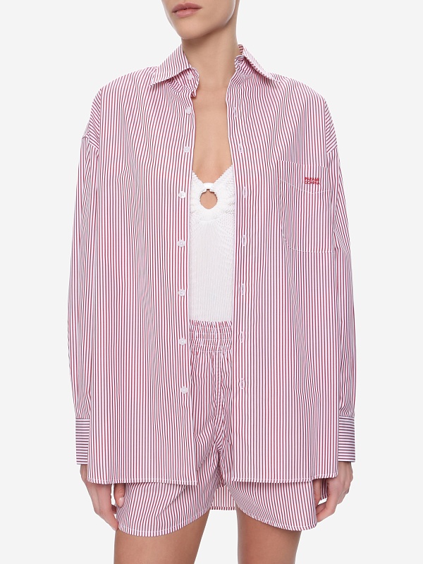 Рубашка жен Paramidonna CR26VSSB-1 BURGUNDY - 3