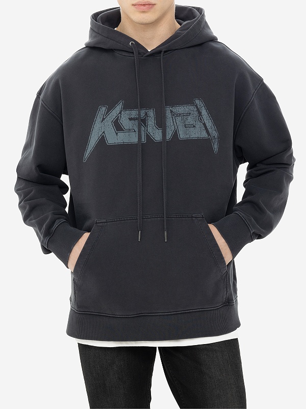 Худи муж Ksubi MPS25FL011 BLACK - 3