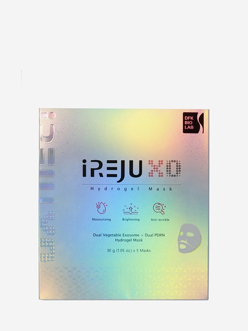 Маска для лица унисекс IREJU XO 8800188200238 Ревитализирующая гидрогелевая с экзосомами 30 гр*5 - 0