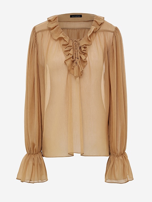 Блуза жен Actualee 14147 CA000572 1780 beige - 0