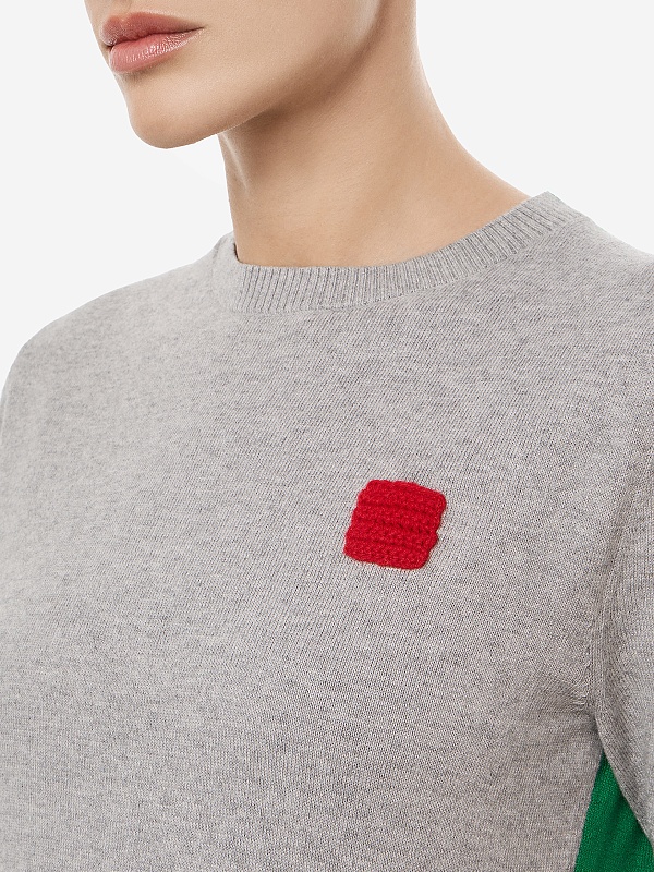 Топ жен MAX&CO 2626366013200 001 MELANGE GREY - 5
