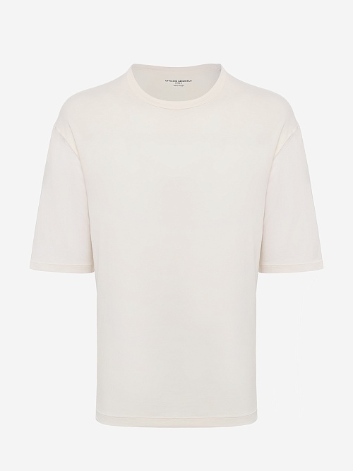 Футболка муж Officine Generale S25MTEE208PRE CREAM - 0