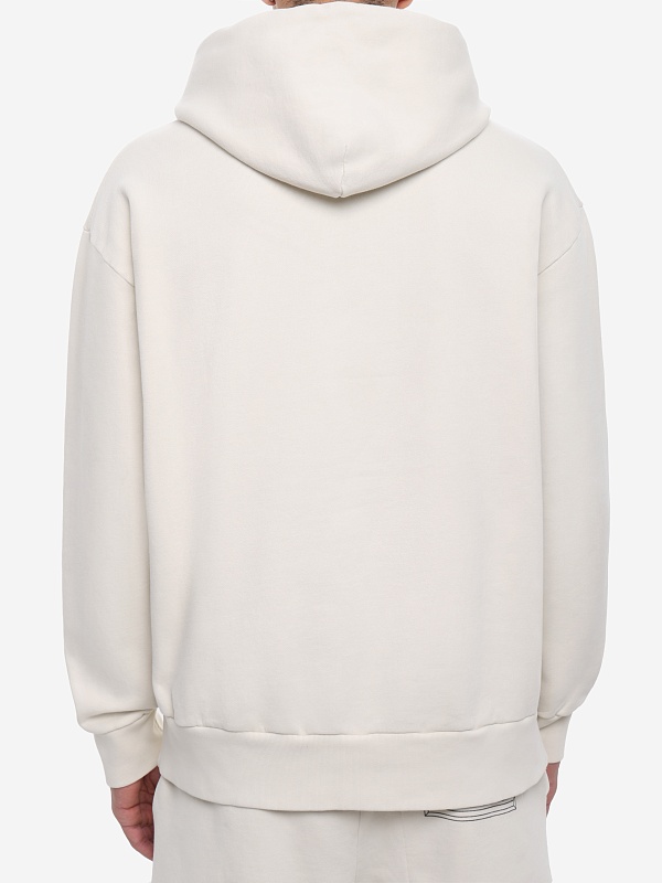 Худи муж Aries AR2002305 OFF WHITE - 4