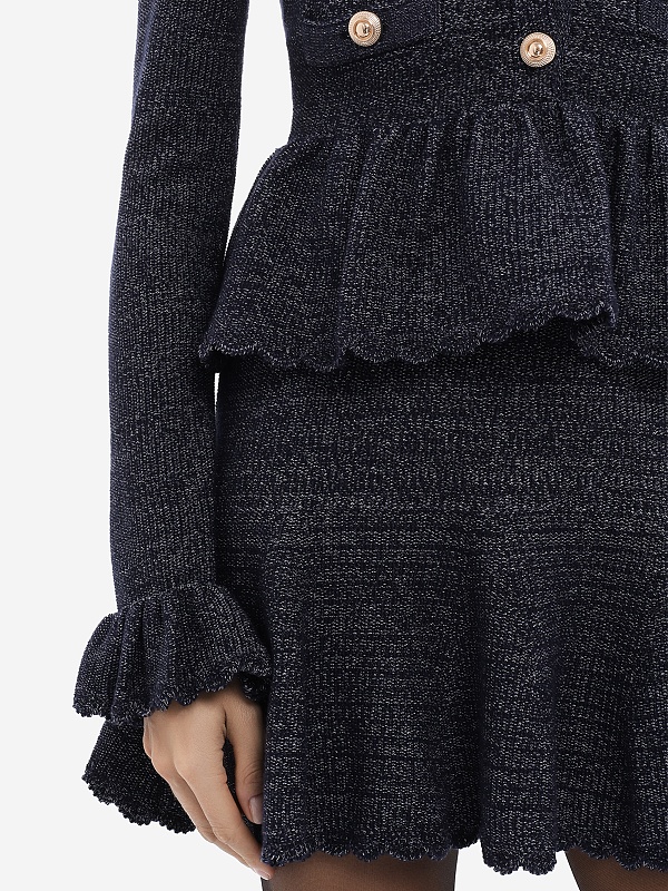 Платье жен Self-Portrait AW26-085SC-N NAVY - 5