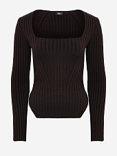 Топ жен Burka kn25-t003 Шоколадный