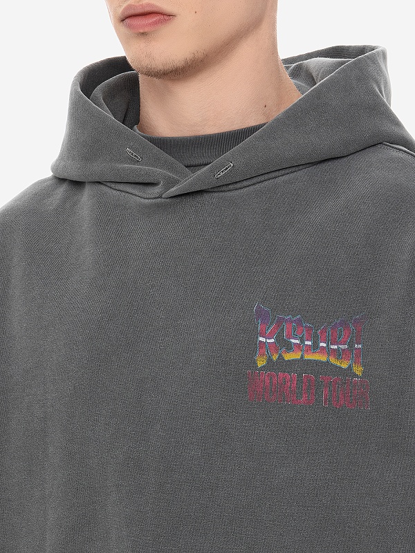 Худи муж Ksubi MPS25FL004 BLACK - 5