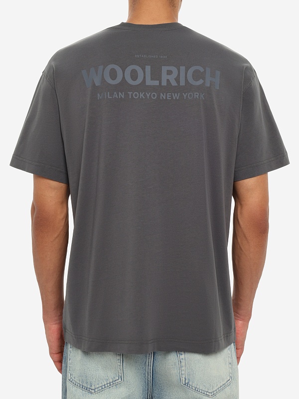 Футболка муж Woolrich CFWOTE2010MRUT5334 GREY SHADOW - 4