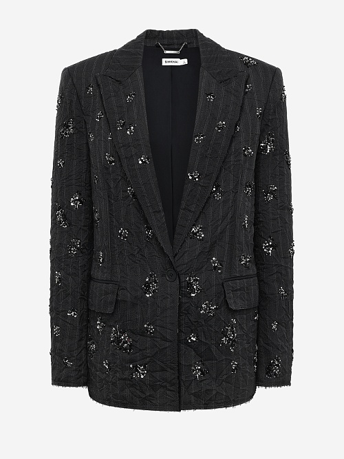 Жакет жен Simkhai 525-6122-CR CHARCOAL STRIPE - 0