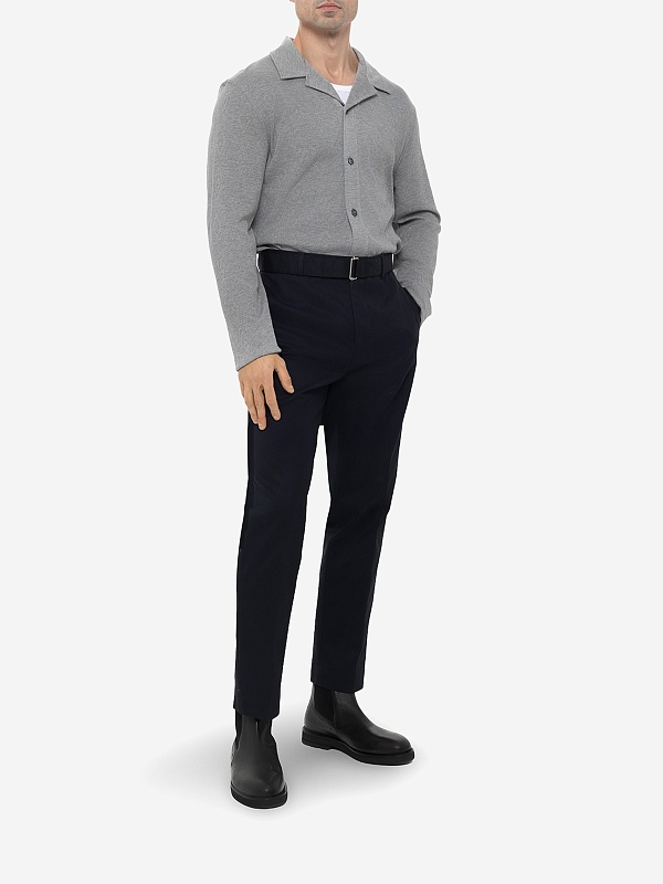 Кардиган муж Officine Generale W24MSWT250PRE HEATHER GREY - 2